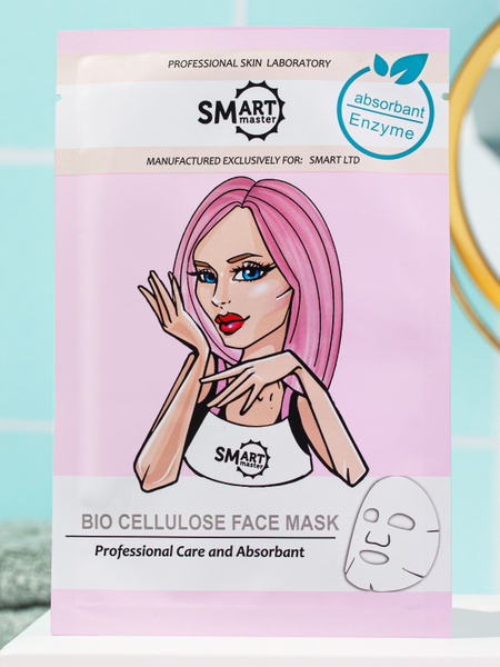 Smart Master Биоцеллюлозная маска для лица 1 шт. купить на OZON по ...