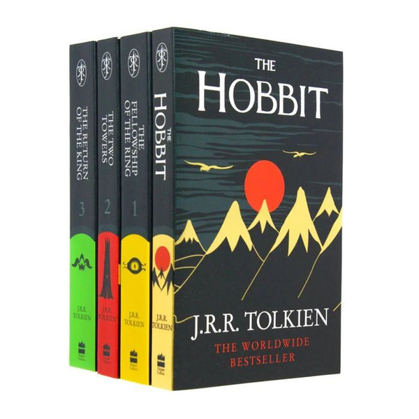 Властелин Колец книги трилогия + Хоббит на английском языке набор / The ...