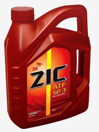 Масло трансмиссионное ZIC ATF SP-3 синтетическое 4л. - купить по ...