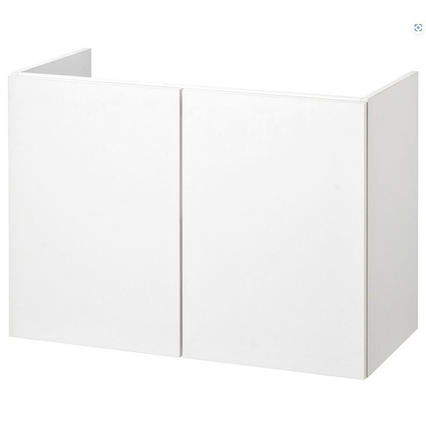 Шкаф тумба под раковину для ванной IKEA FISKAN ФИСКОН, 60x40x60 см ...