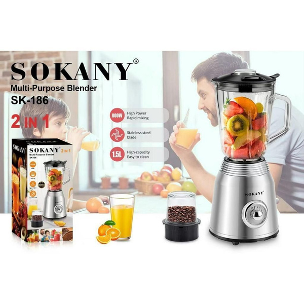 Блендер SOKANY Sk-186 купить по низкой цене с доставкой в интернет ...