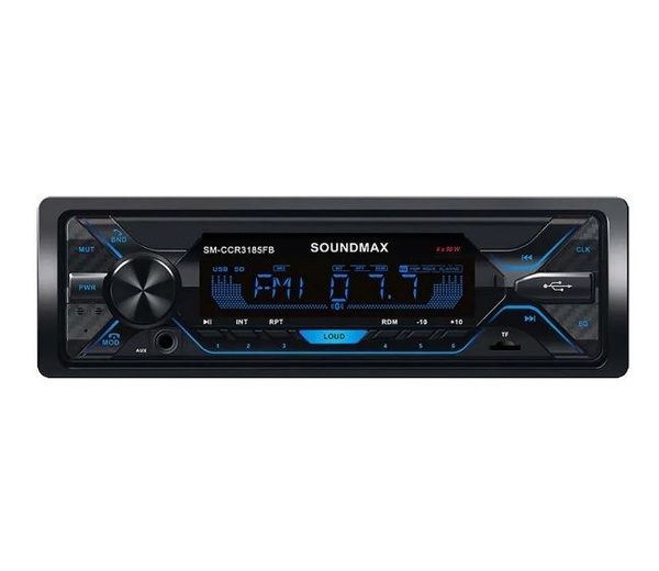 Автомагнитола Soundmax SM-CCR3185FB, черный1 DIN - купить в интернет ...