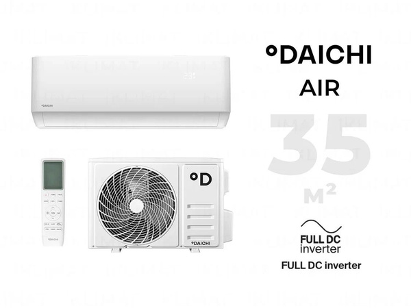 Настенный кондиционер Daichi Air Inverter AIR35AVQS1R-1/AIR35FVS1R-1 ...