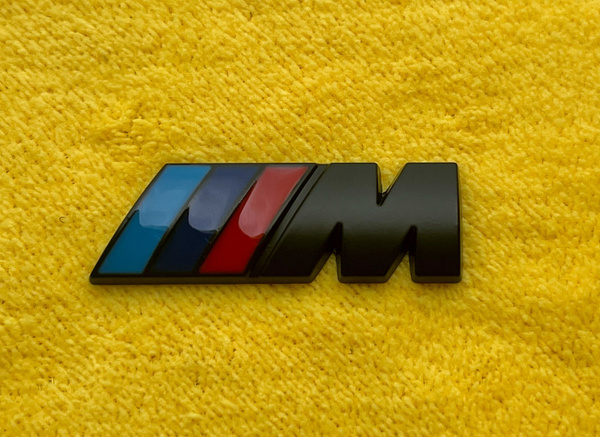 Шильдик (эмблема,надпись) для автомобия BMW БМВ M-performance 45-15 мм ...