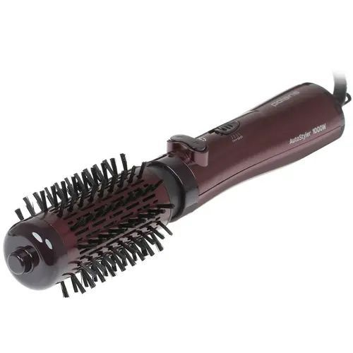 Фен-щетка для волос Polaris PHS 1020RK, бордовый, черный - купить по ...