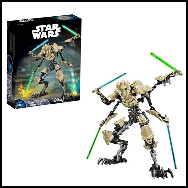 Конструктор Звёздные Войны Генерал Гривус, 186 деталей совместим с лего ...