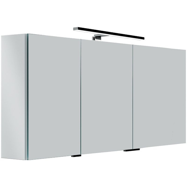 Зеркальный шкаф Sancos Hilton 120 Z1200 с подсветкой Серый - купить с ...