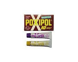 Холодная сварка POXIPOL двухкомп прозрачная 14мл 10мин - купить по ...