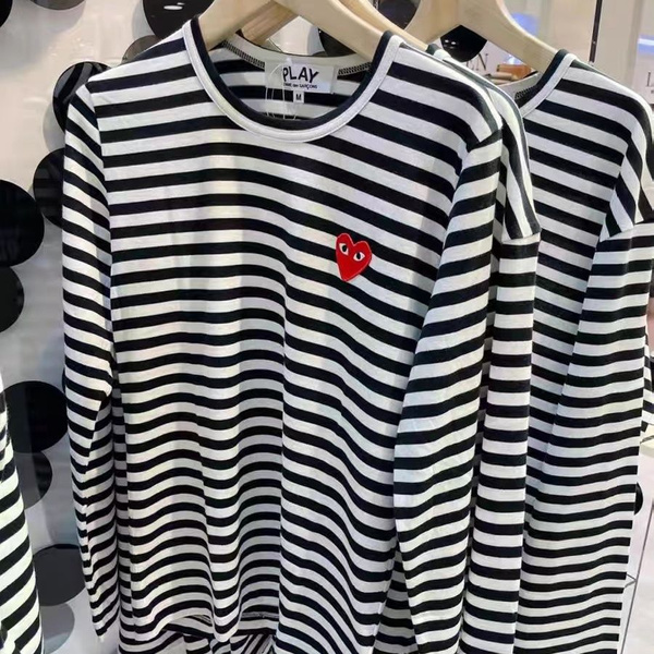 Футболка Comme des Garcons, размер 48, цвет черный, Cotton - купить по ...