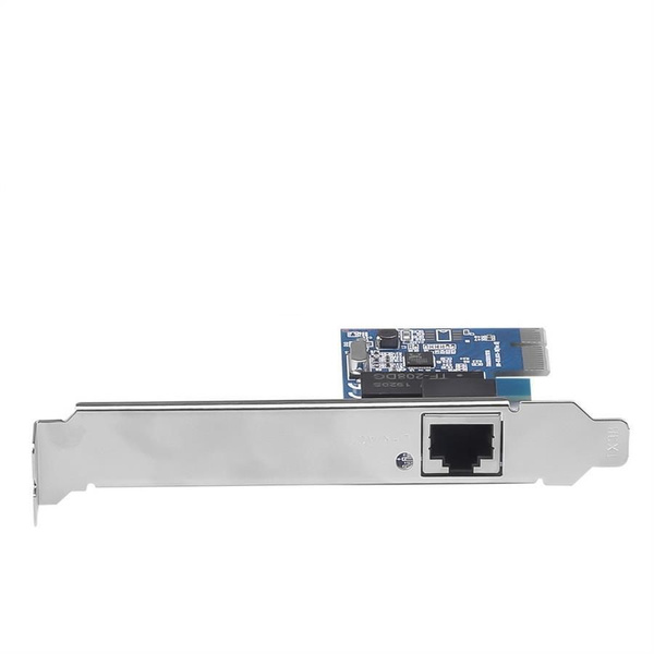 Гигабитная сетевая карта плата расширения RJ45 LAN контроллер PCI-e X1 ...