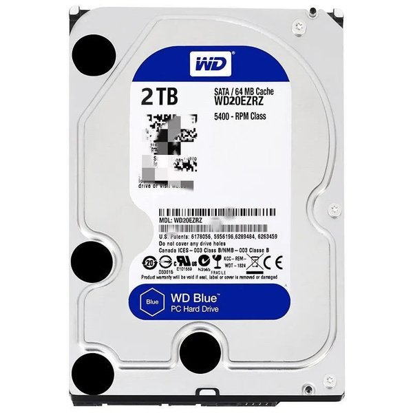2 ТБ Внутренний жесткий диск Western Digital BLUE/WD (WD20EZAZ ...