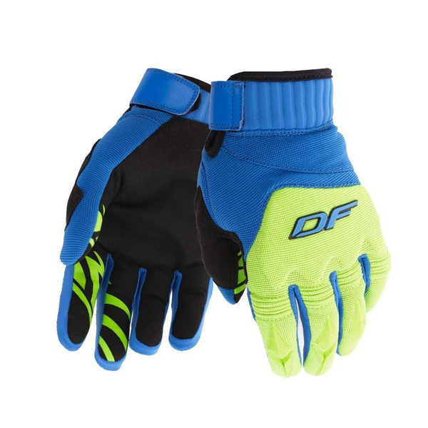 Мото Перчатки ENDURO Blue-Green для квадроцикла - купить по выгодной ...