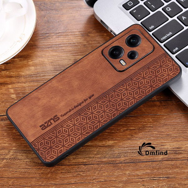 Роскошь кожа чехол для Xiaomi Poco F5 5G (Сяоми Поко Ф5 5G),Защита линз ...