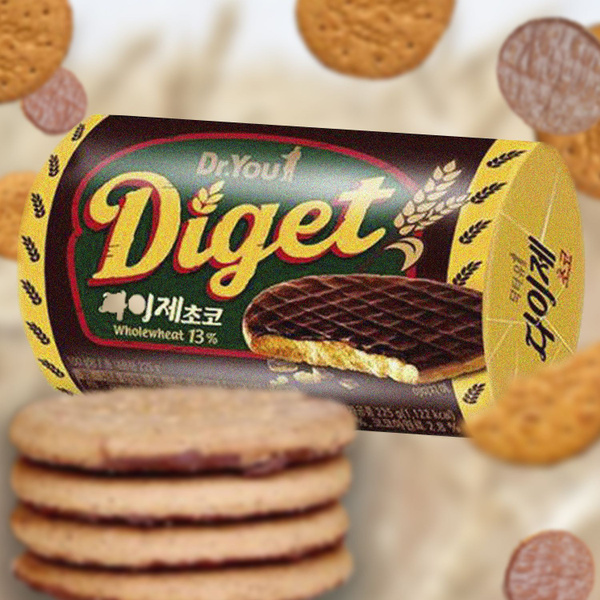 Пшеничное печенье Orion Diget с шоколадом, 225г - купить с доставкой по ...