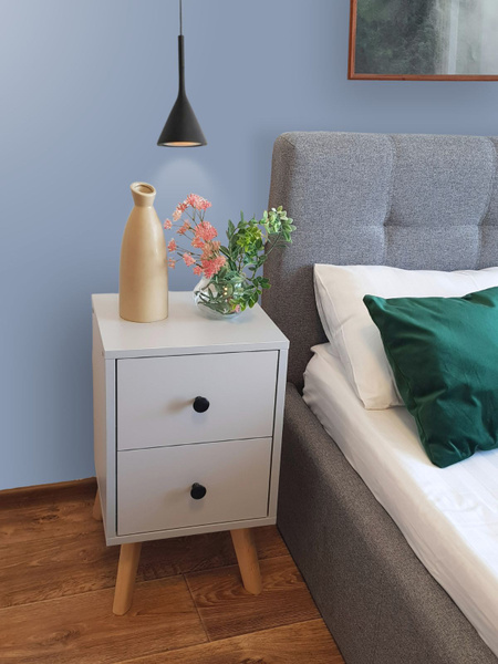 Тумба Uzor Тумба_271507_Uzor_Серый премиум, 32x30x57 см - купить по ...