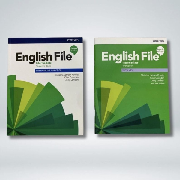 English File Intermediate 4th Edition (4 издание). Комплект Student's ...