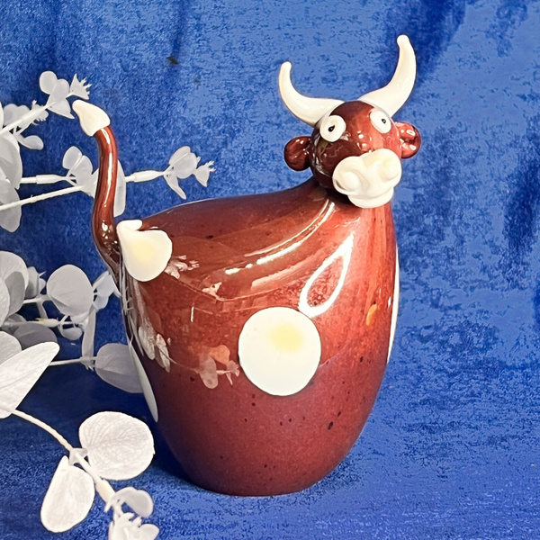 Фигурка стеклянная "Корова" - купить по выгодной цене в интернет ...