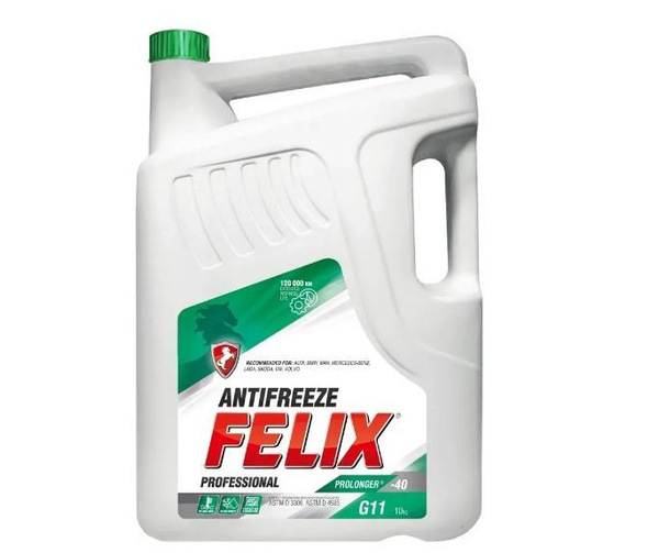 Антифриз FELIX 10л. (Зеленый) купить по выгодной цене в интернет ...