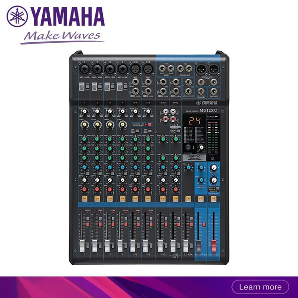 Yamaha MG12XU 12-входные 4-бочные микшер с эффектами - купить с ...