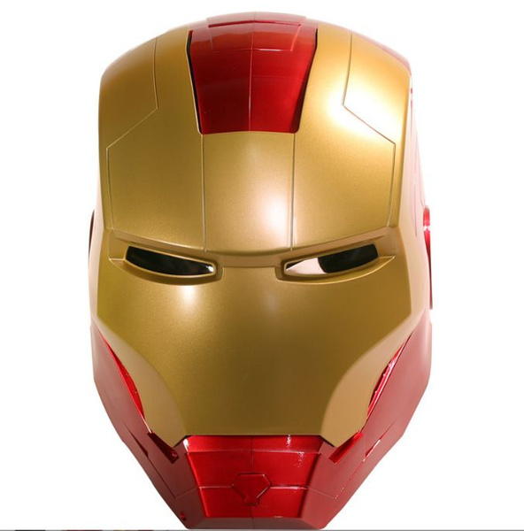 Шлем Железного Человека (глаза светятся) - Iron Man (57 см) - купить по ...