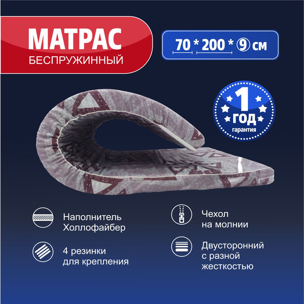 Матрас СОНЯ Ортопедический, Беспружинный, 70 - купить по выгодной цене ...