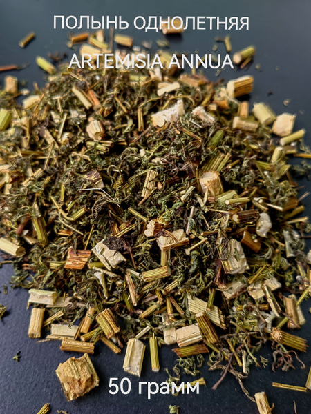 Полынь однолетняя, Artemisia annua, крупный помол, 50гр - купить с ...