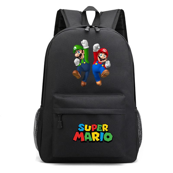 Аниме Рюкзак Марио Super Mario Bros унисекс Арт подростковый школьный ...