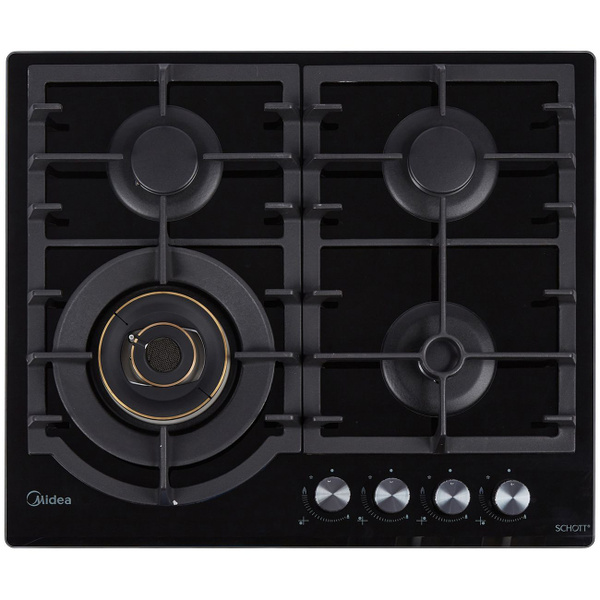 Встраиваемая газовая панель независимая Midea MG696VGB купить c ...