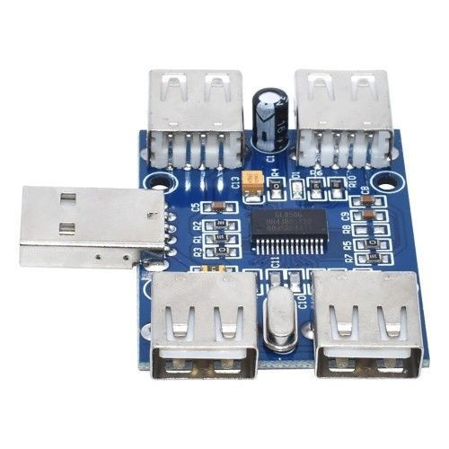 USBHUB USB2.0 концентратор HUB 4-портовый контроллер USB-модуль ...