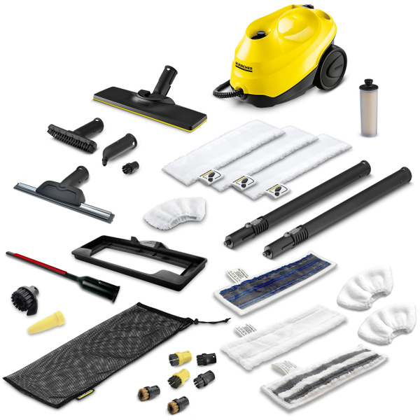 Пароочиститель Karcher SC3 EasyFix LE2_66224, желтый, 1900 Вт, Дозалив ...