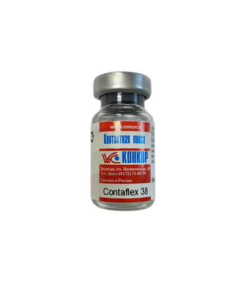 Конкор Контактные линзы Contaflex 38, 1 шт., -14.00 / 8.6/ 12 месяцев ...
