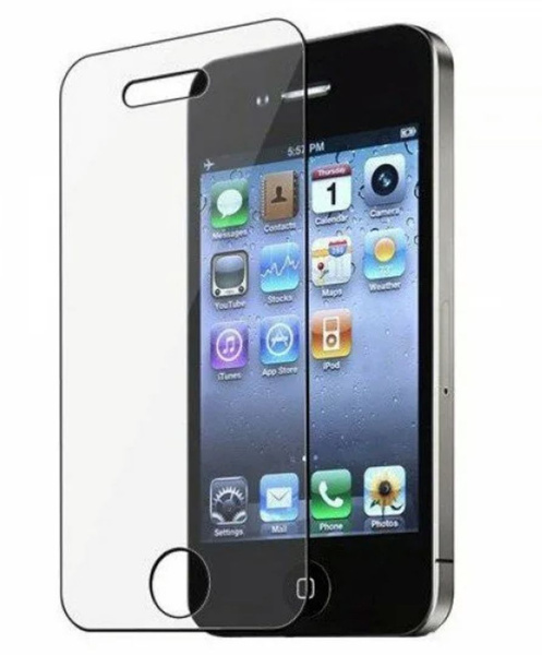 Защитное стекло для iPhone 4 / 4s, айфон 4,4с прозрачное - купить с ...