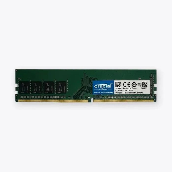 Модуль оперативной памяти Crucial 细DDR4 2666 MHz8 ГБ (CT8G4DFRA266 ...