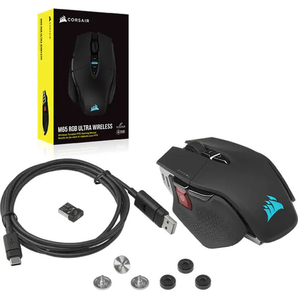 Игровая мышь беспроводная Corsair беспроводная M65 RGB ULTRA WIRELESS ...