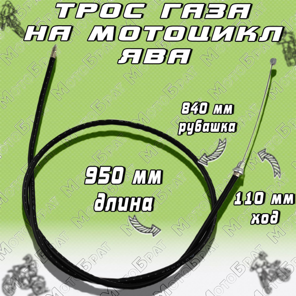 Трос газа на мотоцикл Ява - купить по низким ценам в интернет-магазине ...