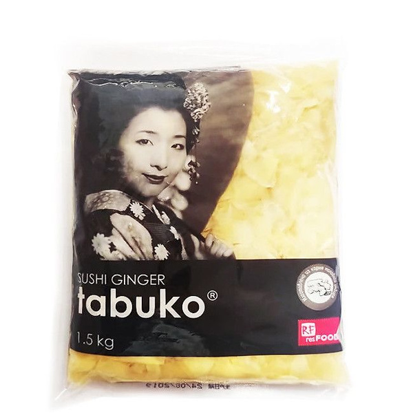 Имбирь маринованный белый 1 кг Tabuko, 1 шт - купить с доставкой по ...