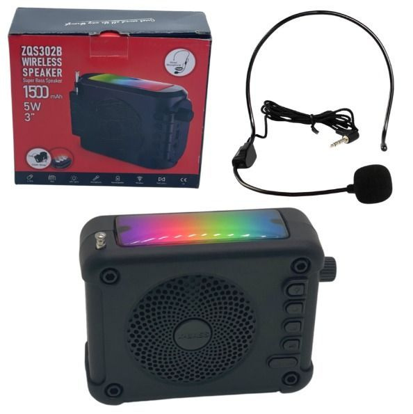 Радиоприемник блютуз колонка с USB MP3 фонариком FM радио колонка со ...