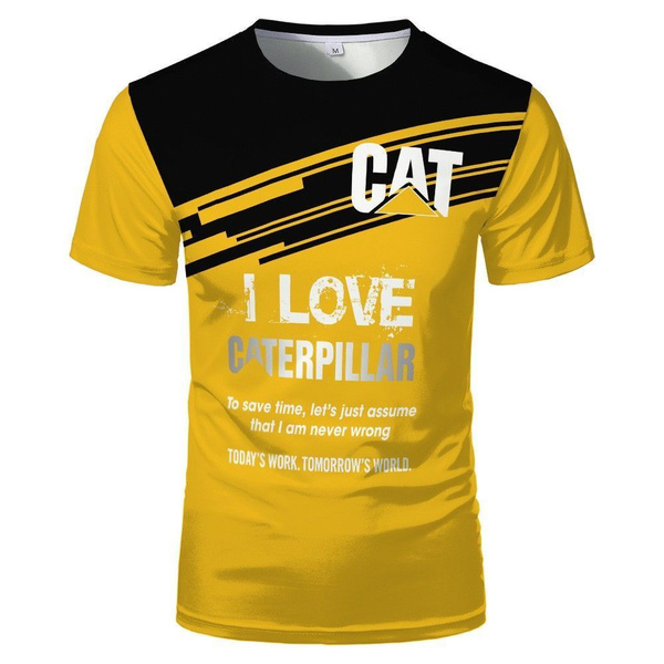 Футболка Caterpillar, размер 50, цвет желтый - купить по выгодной цене ...