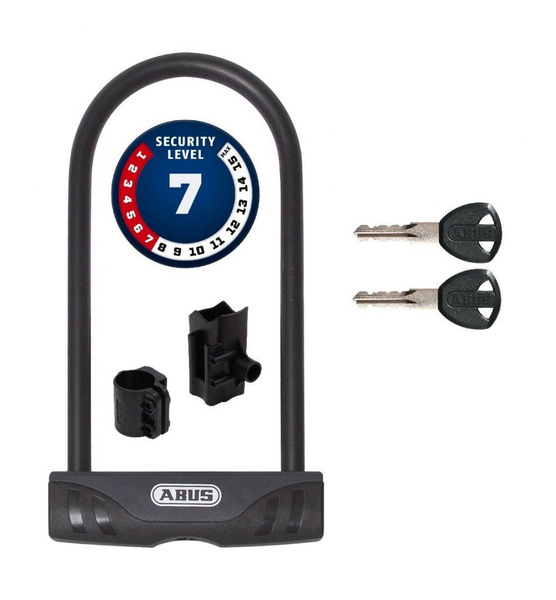 Замок скоба U-Lock ABUS Facilo 32/150HB230+USH 109x230мм с ключом, для ...