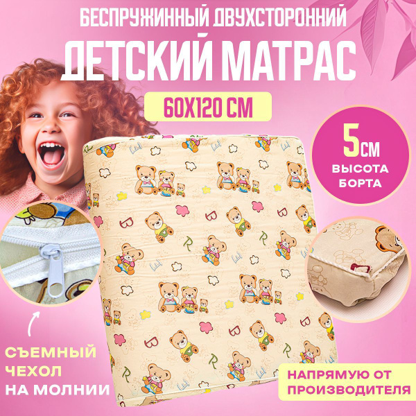 Матрас СОНЯ MatrasSonyaBespruzhinnyiHolkonGrad-1_Матрас в кроватку ...