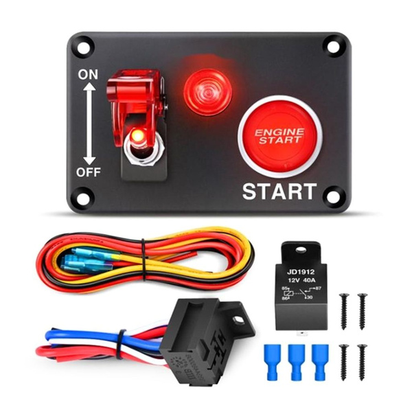 12V 40A автомобильный выключатель зажигания панель рокер переключатель ...