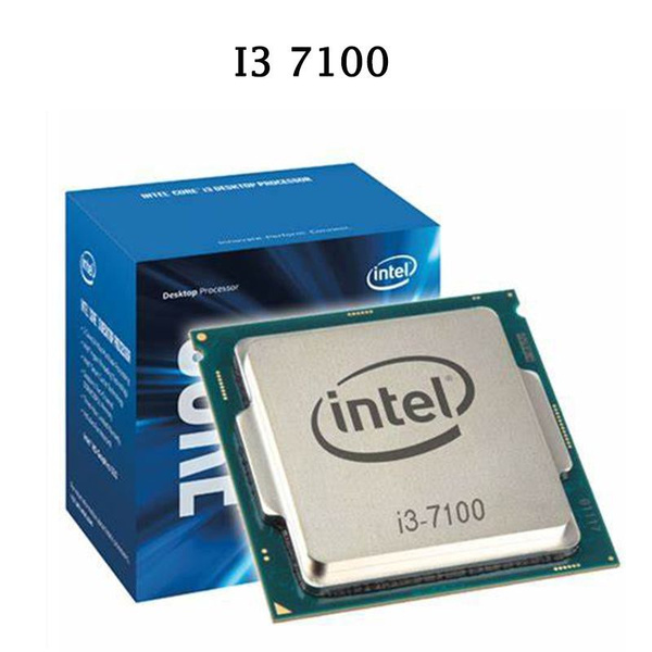 Процессор Intel Core i3 7-го поколения, BOX (с кулером), 2 яд., 3.9 ГГц ...