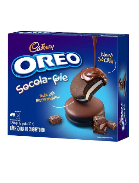 Печенье Чокопай шоколадное Cadbury Oreo Chocolate Pie (360 гр) - купить ...