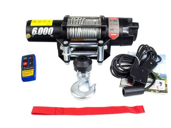 Лебедка автомобильная lebedkahaul88, 2.7 т, Электродвигатель - купить ...