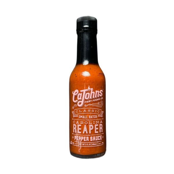 Острый Соус CaJohns Classic Carolina Reaper Pepper Hot Sauce с перцем ...
