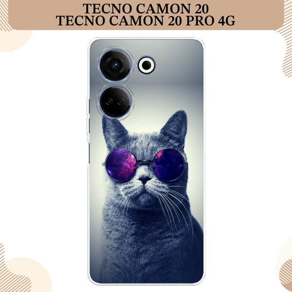 Силиконовый чехол на Tecno Camon 20/20 Pro 4G / Текно Камон 20/20 Про ...