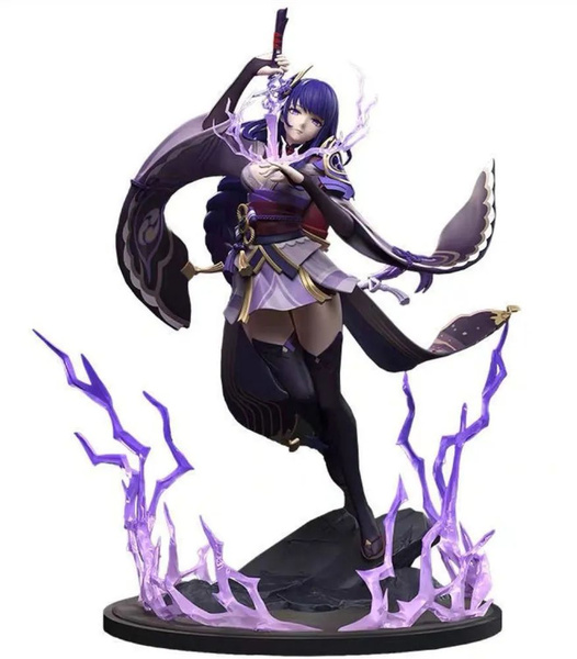 Фигурка Геншин Импакт 3д Райден купить на OZON по низкой цене (1329502238)