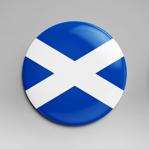 Scotland flag toothpick 10eps Royalty Free Vector Image