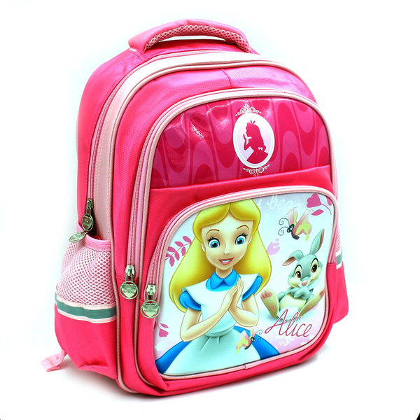 Детский школьный рюкзак для младших классов с рисунком Disney Алиса в ...