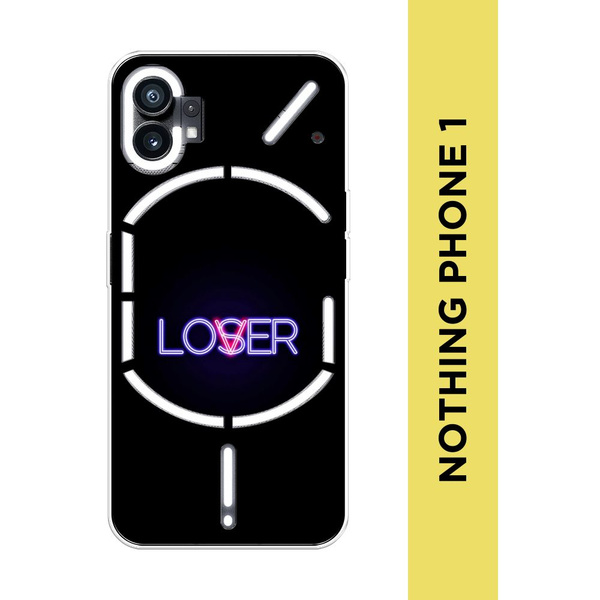Силиконовый чехол на Nothing Phone (1) / Нотинг Фон (1) "Loser ...